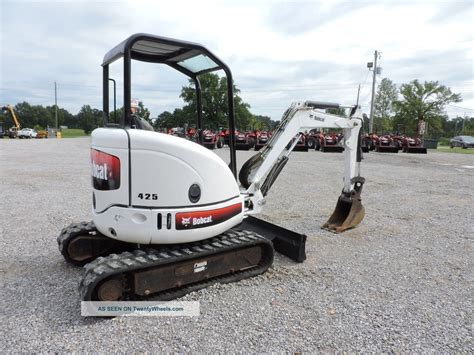 bobcat 425 mini excavator specs|bobcat 425 excavator for sale.